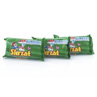 Skrzat coated chocolate block with nuts and raisins, 100g.