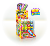 Lollipops Spiner Candy JohnyBee, 16 pcs.