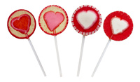 Lollipops Heart Roxy 50 pcs.