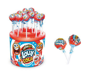 Lolly Cola JohnyBee lollipops 100pcs.