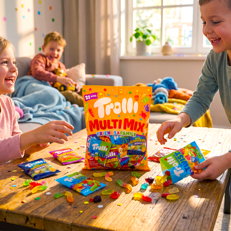 Żelki Trolli Multi Mix 21 minis owocowe 500 g