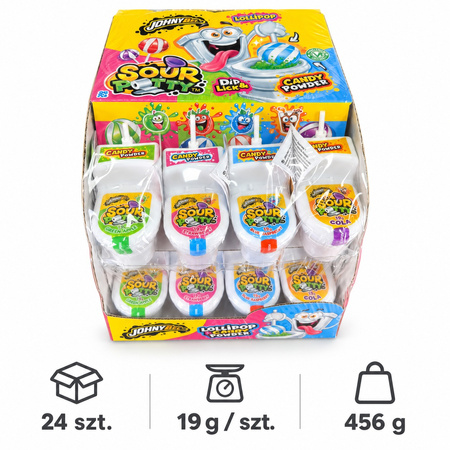 Sour Potty toilet JohnyBee 24pcs.