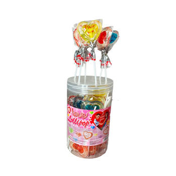 Love heart lollipops 30 pcs.