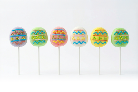 Profisa Happy Easter Marshmallow Lollipop – Piankowy Lizak Jajko 300 g (20 szt. x 15 g) | Wielkanoc