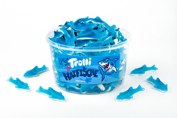 Trolli Haifische 1200 g Żelki Rekiny Owocowe – Smak Morskiej Przygody