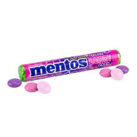Mentos Berry Good cukierki do żucia 20 x 37,5 g
