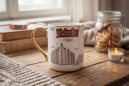 Krówka Szczecińska 330 ml mug - Szczecin Panorama