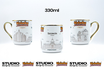 Kubek Krówka Szczecińska Panoramiczny 330ml