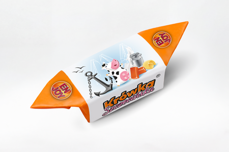 Krówka Szczecińska® – Tradycyjne Cukierki z Personalizowanymi Papierkami (Min. 6 kg)