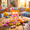 Trolli Gummi Candy Milch Kuu 1000 g Gummy Cows – Big Pack for Candy Bars and parties