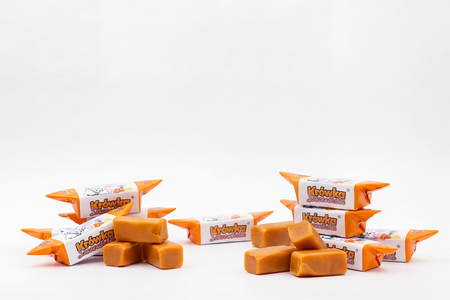 Krówka Szczecińska® – Traditional Fudge with Personalized Wrappers (Min. 6 kg)