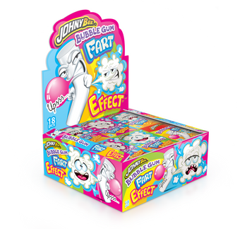 Guma Bubble Gum + Fart Effect JohnyBee 18Stk.
