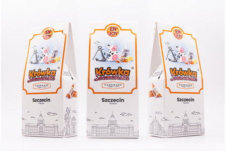 Krówka Szczecińska® 200 g - fudge candy, I Love Szczecin box