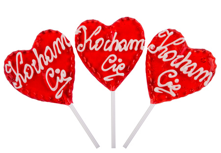 Lollipops Heart I love you 30 pcs.