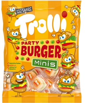 Mini burgery Trolli 17szt