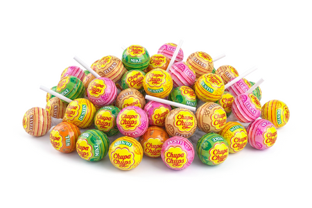 Chupa Chups Stranger Things 600 g – Lizaki limitowana edycja 50 sztuk | Prezent dla fana, 5 smaków