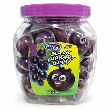 Żelki porzeczkowe Profisa Black Currant Gummy 50 szt. – 900 g