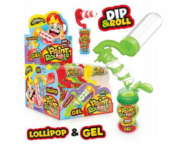 Lizak Johny Bee Paint Roller 12 sztuk