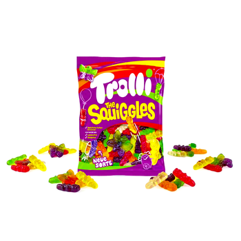 Żelki Trolli The Squiggles owocowe robaczki 1000 g