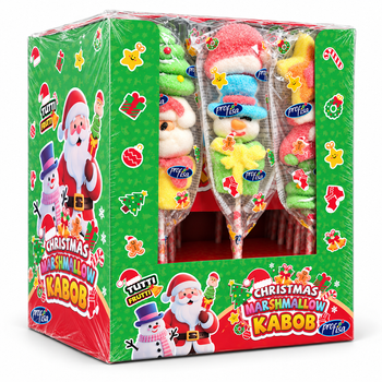 Pianki świąteczne Profisa Christmas Marshmallow Kabob 24 szt. 864 g