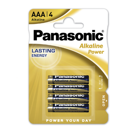 Panasonic LR06 4BP Alkaline Power Batterien