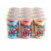 Wata cukrowa Candy Floss z tatuażem mix smaków 12 szt.
