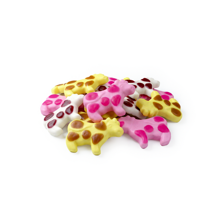 Trolli Gummi Candy Milch Kuu 1000 g Gummy Cows – Big Pack for Candy Bars and parties