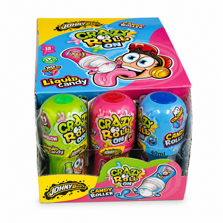 Cukierki roll-on Johny Bee Crazy Roll On owocowe 15 szt.