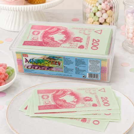 Johny Bee Euro Paper 400 pcs – Edible Euro Banknotes, Wafer Paper