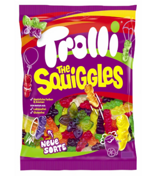 The Squiggles jellies Trolli 100g
