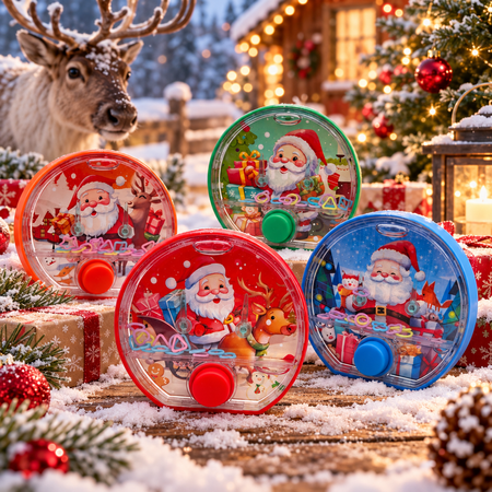 Christmas version of the water arcade game