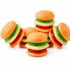 Trolli Party Burger Minis 170 g – Fruchtgummi Mini-Burger (17 Stk.) | Party-Süßwaren