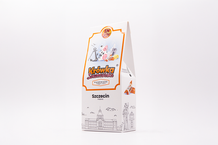 Krówka Szczecińska® 200 g - fudge bonbon, I Love Szczecin box