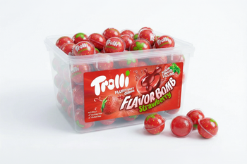 Trolli Flavor Bomb Strawberry 1128 g Żelki z Kwaśnym Nadzieniem – Truskawkowa Eksplozja