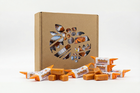 Krówka Szczecińska® 500 g – Elegancki zestaw prezentowy (różne wzory) | Tradycyjna receptura