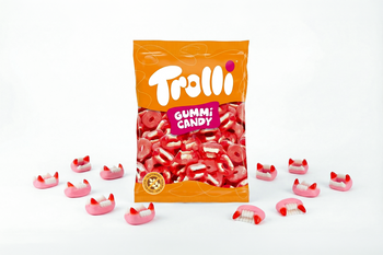 Trolli Gummi Candy Dracula 1000 g Żelki Szczęki – Duża paczka Big Pack do Candy Baru i na przyjęcia