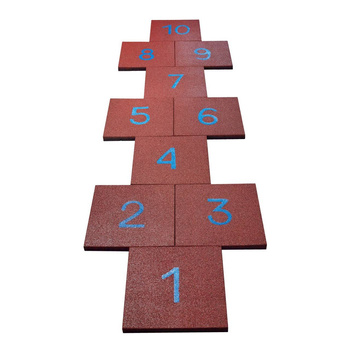 Rubber Playground Games - Proflex Play "hopscotch" - made-to-order product