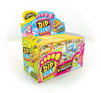 Lollipops Powder Dip Feet JohnyBee, 48 pcs.