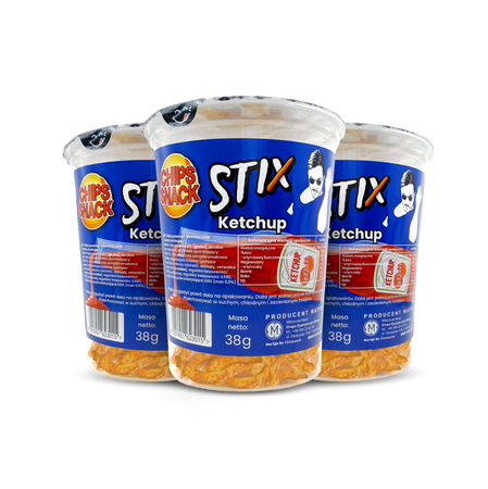 Stix Ketchupowe - 12 sztuk