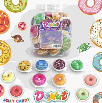 Galaretki Donut Jelly Jelly Candy 50 sztuk