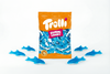 Trolli Gummi Candy Haifische 1000 g Hai-Fruchtgummis – Big Pack für Candy Bars und Feiern