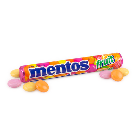 Mentos Fruit cukierki do żucia owocowe 40 x 38 g