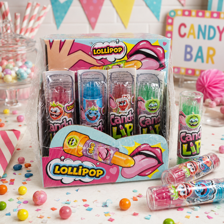 Lizaki Johny Bee Candy Lip owocowe 24 szt.