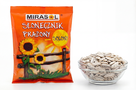 Mirasol roasted salted sunflower seeds, in-shell 80 g