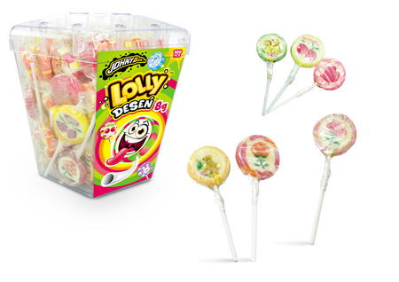 Lollipops Patern JohnyBee 100 pcs.