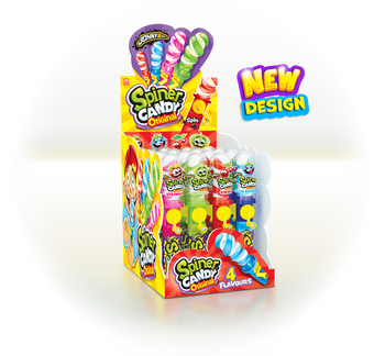 Lizaki Spiner Candy JohnyBee, 16szt.