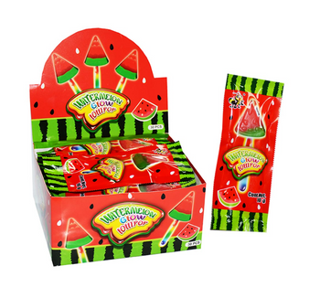 Watermelon lollipops 30 pieces