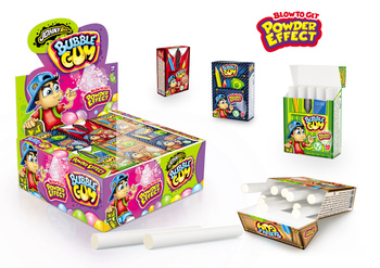 Guma Bubble Gum + Powder Effect JohnyBee 18 szt. x 35 g