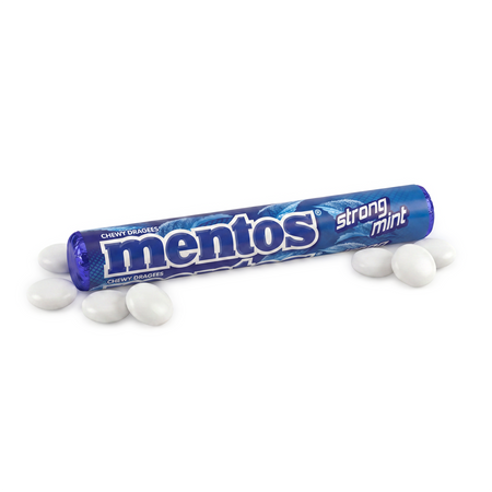 Mentos Strong Mint cukierki do żucia 40 x 37,5 g.