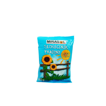 Roasted unshelled sunflower seeds, slightly salted 80g